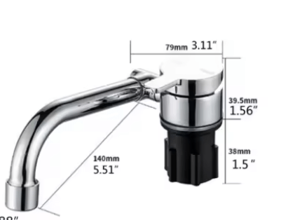 Robinet pliant en Inox pour évier à Gaz - Vanlife - Store