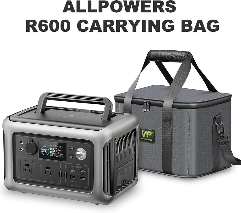 Sac de transport portable ALLPOWERS pour centrale électrique portable R600 - Vanlife - Store