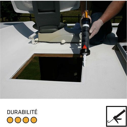 Sikaflex - 522 Caravan – Mastic Colle Blanc 300 ml (Lot de 12) – SIKA - Vanlife - Store
