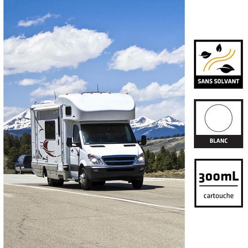 Sikaflex - 522 Caravan – Mastic Colle Blanc 300 ml (Lot de 12) – SIKA - Vanlife - Store