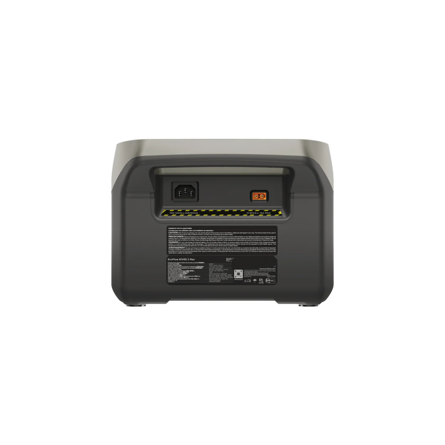 Station électrique portable EcoFlow RIVER 2 Max , Station électrique portable , Générateur solaire EcoFlow , Batterie externe haute capacité , Source d’énergie de secours , Centrale électrique rechargeable