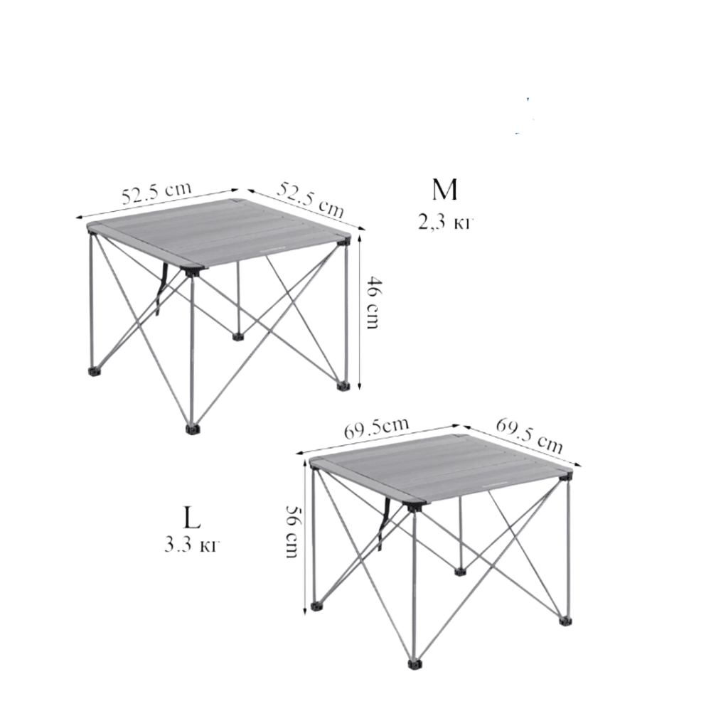 Table de camping pliable extra - légère - Vanlife - Store