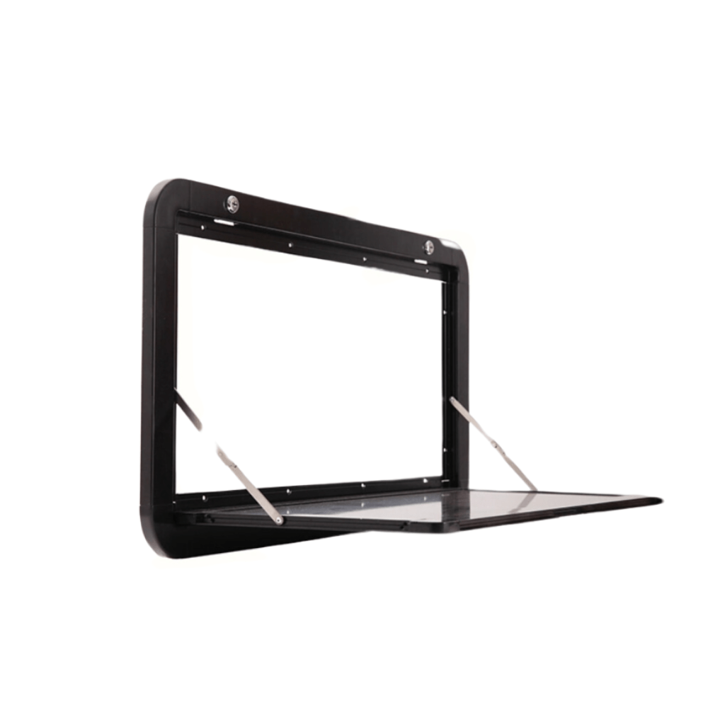 Table externe pliante pour camping - car en aluminium - avec serrure - 800X420mm - Vanlife - Store