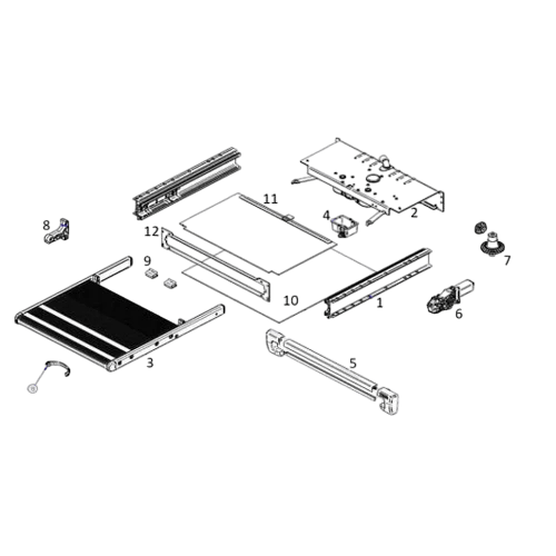 THULE PIÈCES DÉTACHÉES SLIDE - OUT STEP V18 - Vanlife - Store