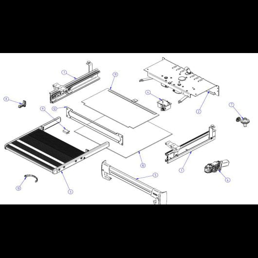 THULE PIÈCES DÉTACHÉES SLIDE - OUT STEP V19 DUCATO - Vanlife - Store