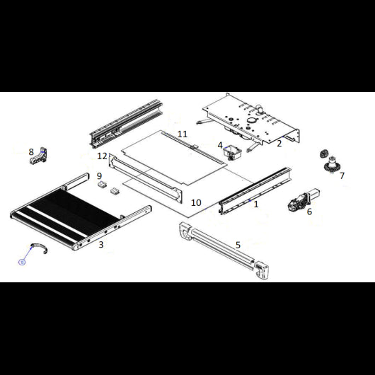 THULE PIÈCES DÉTACHÉES SLIDE-OUT STEP V19 - Vanlife-Store