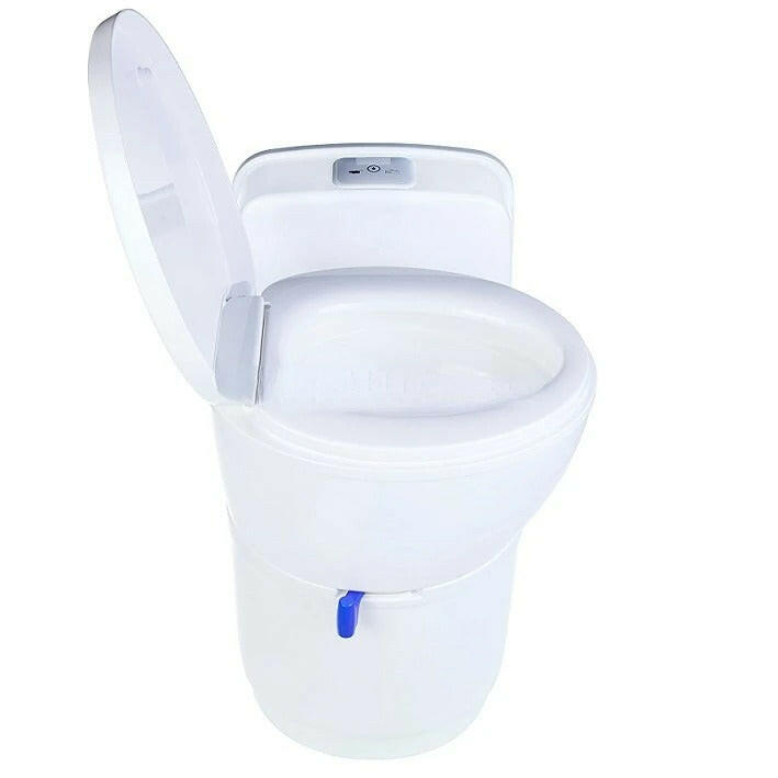 Toilettes - cassette rotatives pour Camping car avec chasse 12V - Vanlife - Store