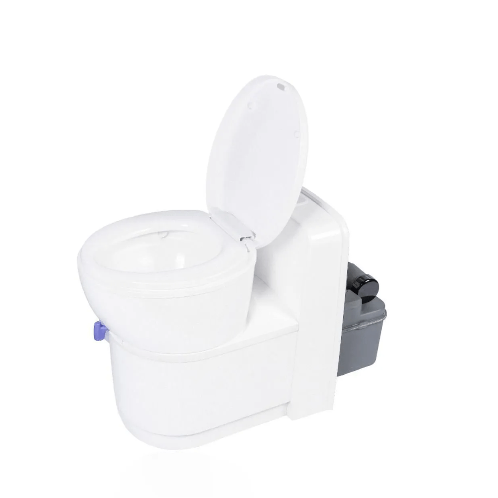 Toilettes - cassette rotatives pour Camping car avec chasse 12V - Vanlife - Store