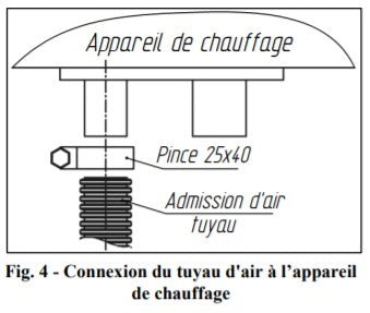 Tuyau d'admission d'air avec silencieux ⌀ 38 mm 4767 - Vanlife - Store