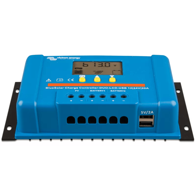 VICTRON BlueSolar DUO PWM 12/24V – Régulateur Solaire 20A à Double Sortie avec USB - Vanlife - Store