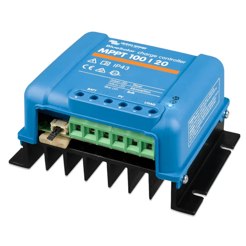 VICTRON BlueSolar MPPT 100/20 – Régulateur de charge solaire 20A 12/24V - Vanlife - Store